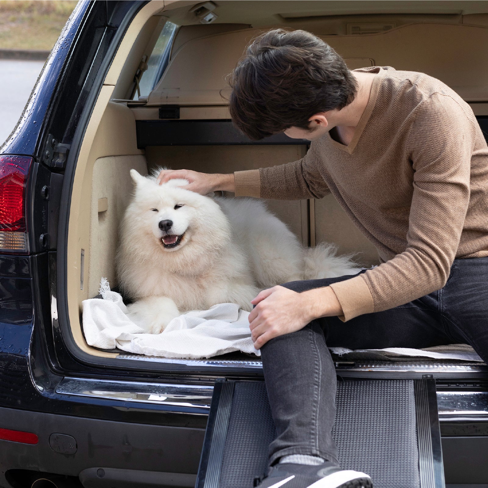 Deluxe Aluminum Pet Ramp - Hakuna Pets
