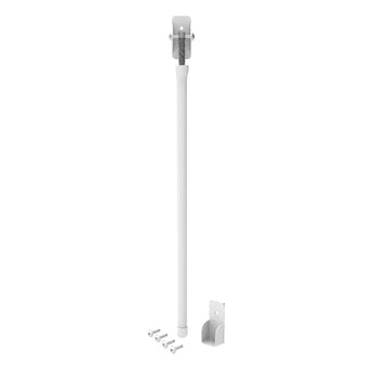 Sliding Door Bar Lock - White - Hakuna Pets