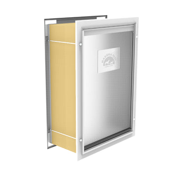 Deluxe Aluminum Pet Door Extra Wide Tunnel Kit - Hakuna Pets